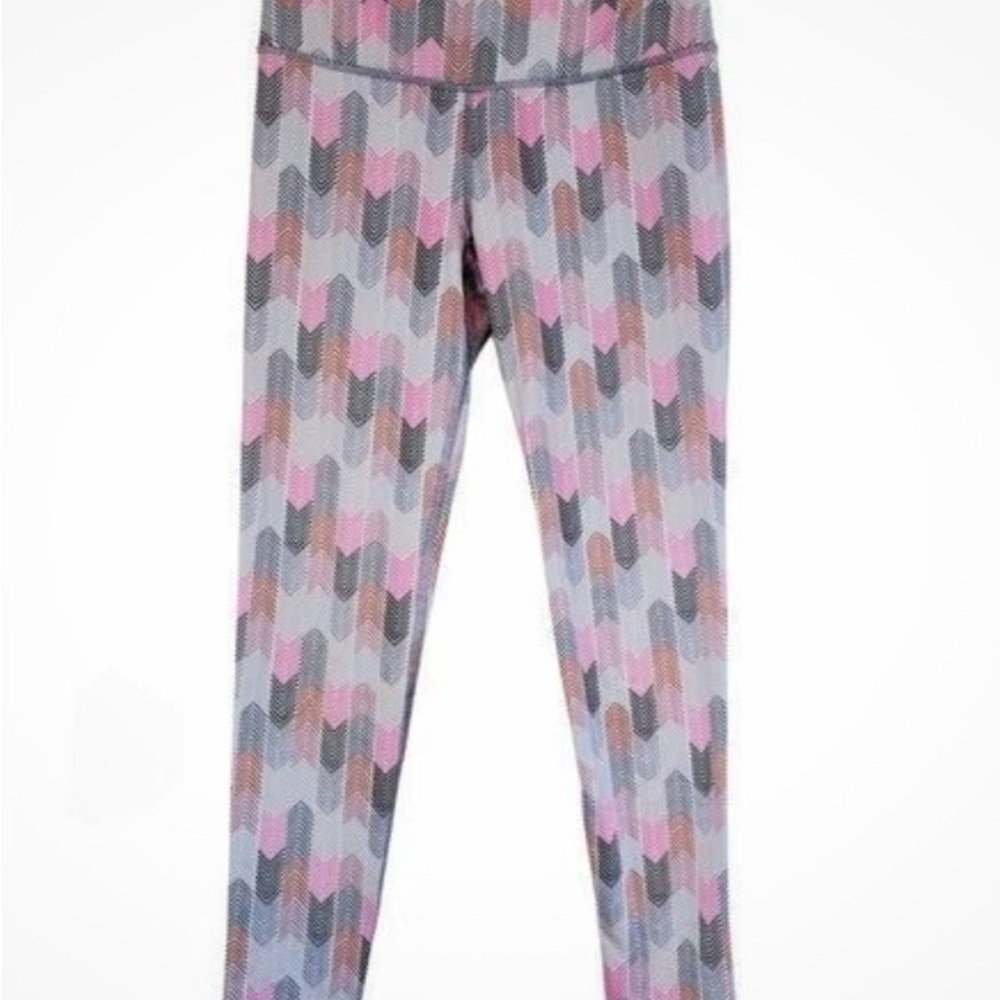 Victoria's Secret Sport Knockout Chevron Arrow Print Leggings. Women’s Medium. - Picture 2 of 10